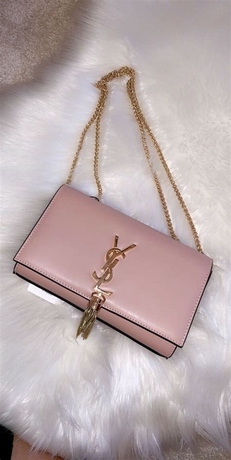 YSL pink crossbody